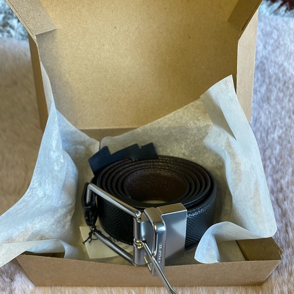 🎀Harness Buckle Cut-To-Size Reversible Belt, 30mm - Picture 1 of 9